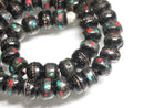 TOKO-BEADS | TOKO-BEADS |CB206N チベットボーンビーズ（連） 10mm | TOKO-BEADS |CB206N Tibetan bone bead (strand) 10mm Asian bead & African bead  Handmade,Lampeork,bead,asia,india,ethnic,parts,accessory,beads とんぼ玉,ビーズ,トンボ玉,アジア,インド,エスニック,手作り,パーツ,アクセサリー