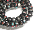 TOKO-BEADS CB206N Tibetan bone bead (strand) 9mm CB206N チベットボーンビーズ（連） 9mm Asian bead & African bead  Handmade,Lampeork,bead,asia,india,ethnic,parts,accessory,beads とんぼ玉,ビーズ,トンボ玉,アジア,インド,エスニック,手作り,パーツ,アクセサリー