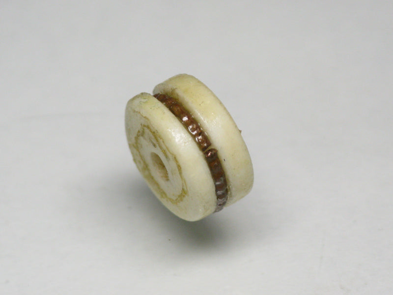 TOKO-BEADS CB207-02S Tibetan bone bead type B 11mm CB207-02S チベットボーンビーズB 11mm Asian bead & African bead  Handmade,Lampeork,bead,asia,india,ethnic,parts,accessory,beads とんぼ玉,ビーズ,トンボ玉,アジア,インド,エスニック,手作り,パーツ,アクセサリー