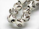 TOKO-BEADS CB210-01N Bone bead (strand) 8~8.5mm CB210-01N ボーンビーズ（連） 8~8.5mm Asian bead & African bead  Handmade,Lampeork,bead,asia,india,ethnic,parts,accessory,beads とんぼ玉,ビーズ,トンボ玉,アジア,インド,エスニック,手作り,パーツ,アクセサリー