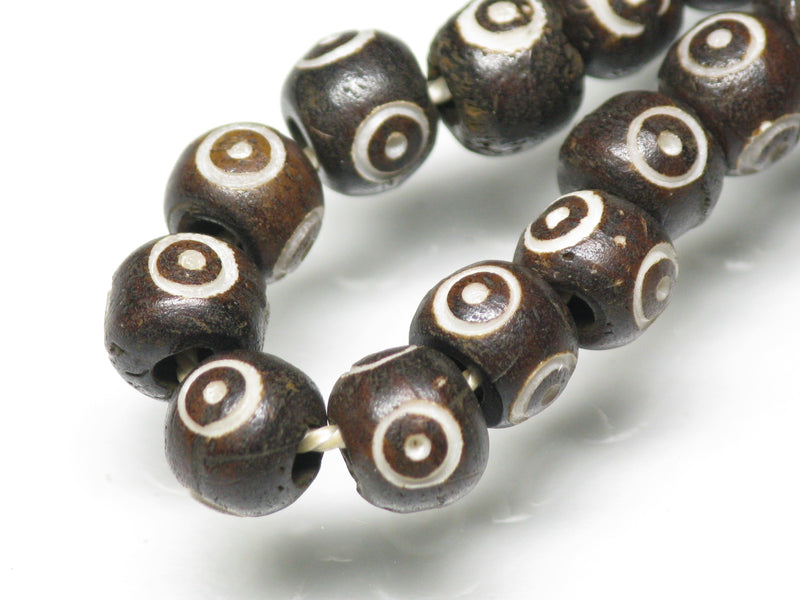 TOKO-BEADS CB210N-04 Bone bead (strand) 6.5~7mm CB210N-04 ボーンビーズ（連） 6.5~7mm Asian bead & African bead  Handmade,Lampeork,bead,asia,india,ethnic,parts,accessory,beads とんぼ玉,ビーズ,トンボ玉,アジア,インド,エスニック,手作り,パーツ,アクセサリー
