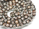 TOKO-BEADS CB210-04N Bone bead (strand) 6.5~7mm CB210-04N ボーンビーズ（連） 6.5~7mm Asian bead & African bead  Handmade,Lampeork,bead,asia,india,ethnic,parts,accessory,beads とんぼ玉,ビーズ,トンボ玉,アジア,インド,エスニック,手作り,パーツ,アクセサリー