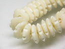 TOKO-BEADS CB210-05N Bone bead (strand) 11mm CB210-05N ボーンビーズ（連） 11mm Asian bead & African bead  Handmade,Lampeork,bead,asia,india,ethnic,parts,accessory,beads とんぼ玉,ビーズ,トンボ玉,アジア,インド,エスニック,手作り,パーツ,アクセサリー