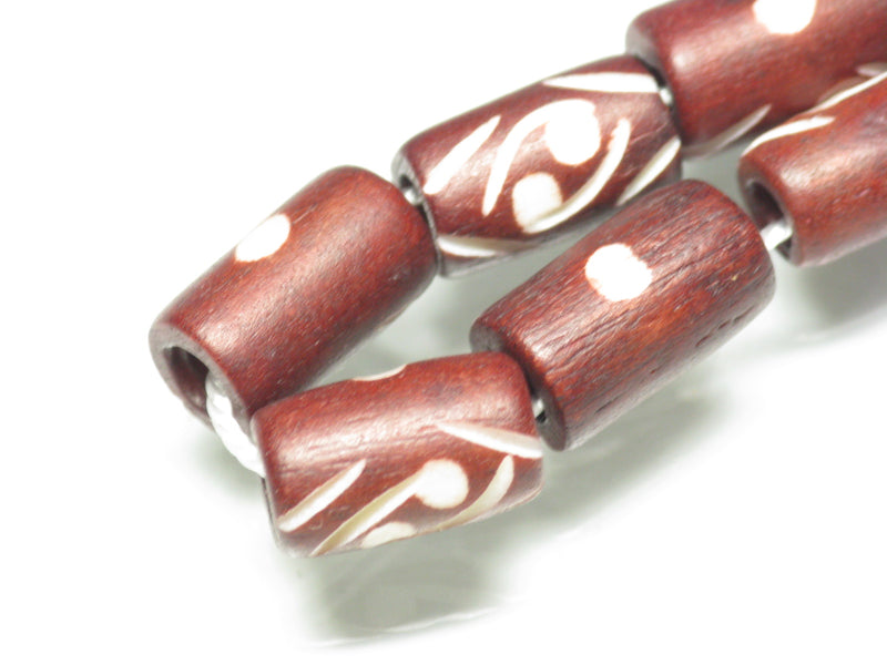 TOKO-BEADS CB210-14N Bone bead (strand) 7~8mm CB210-14N ボーンビーズ（連） 7~8mm Asian bead & African bead  Handmade,Lampeork,bead,asia,india,ethnic,parts,accessory,beads とんぼ玉,ビーズ,トンボ玉,アジア,インド,エスニック,手作り,パーツ,アクセサリー