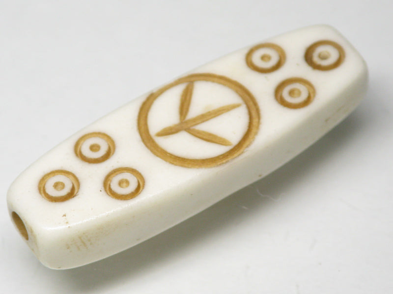 TOKO-BEADS CB210-07S Bone bead 12mm CB210-07S ボーンビーズ 12mm Asian bead & African bead  Handmade,Lampeork,bead,asia,india,ethnic,parts,accessory,beads とんぼ玉,ビーズ,トンボ玉,アジア,インド,エスニック,手作り,パーツ,アクセサリー