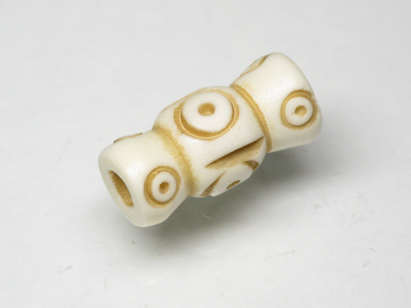 TOKO-BEADS CB210-09S Bone bead 8~9mm CB210-09S ボーンビーズ 8~9mm Asian bead & African bead  Handmade,Lampeork,bead,asia,india,ethnic,parts,accessory,beads とんぼ玉,ビーズ,トンボ玉,アジア,インド,エスニック,手作り,パーツ,アクセサリー