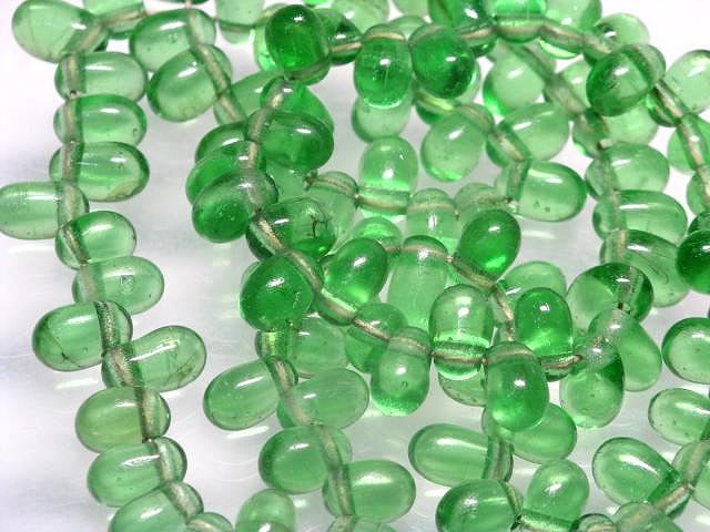 TOKO-BEADS CG915N-10 Glass bead (100pcs) 9~10mm CG915N-10 しずく型ビーズ（100個パック） 9~10mm Asian bead & African bead  Handmade,Lampeork,bead,asia,india,ethnic,parts,accessory,beads とんぼ玉,ビーズ,トンボ玉,アジア,インド,エスニック,手作り,パーツ,アクセサリー