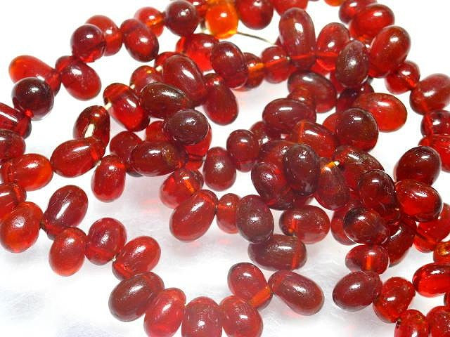 TOKO-BEADS CG915N-18 Glass bead (100pcs) 9~10mm CG915N-18 しずく型ビーズ（100個パック） 9~10mm Asian bead & African bead  Handmade,Lampeork,bead,asia,india,ethnic,parts,accessory,beads とんぼ玉,ビーズ,トンボ玉,アジア,インド,エスニック,手作り,パーツ,アクセサリー