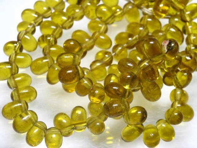 TOKO-BEADS CG915N-21 Glass bead (100pcs) 9~10mm CG915N-21 しずく型ビーズ（100個パック） 9~10mm Asian bead & African bead  Handmade,Lampeork,bead,asia,india,ethnic,parts,accessory,beads とんぼ玉,ビーズ,トンボ玉,アジア,インド,エスニック,手作り,パーツ,アクセサリー