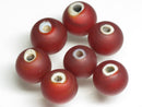 TOKO-BEADS CG916-16S White heart bead 11~12mm CG916-16S ホワイトハートビーズ 11~12mm Asian bead & African bead  Handmade,Lampeork,bead,asia,india,ethnic,parts,accessory,beads とんぼ玉,ビーズ,トンボ玉,アジア,インド,エスニック,手作り,パーツ,アクセサリー