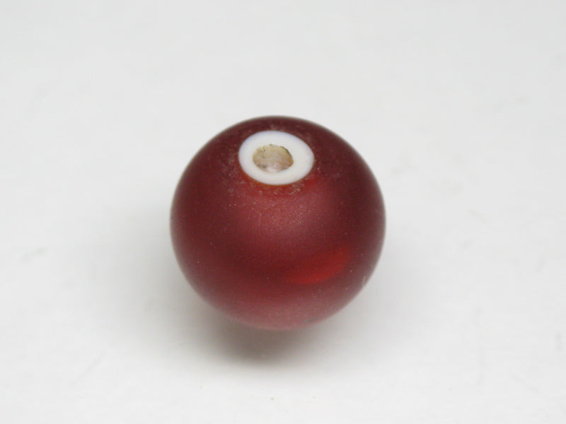 TOKO-BEADS CG916S-13 White heart bead 12.5mm CG916S-13 ホワイトハートビーズ 12.5mm Asian bead & African bead  Handmade,Lampeork,bead,asia,india,ethnic,parts,accessory,beads とんぼ玉,ビーズ,トンボ玉,アジア,インド,エスニック,手作り,パーツ,アクセサリー