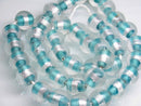 TOKO-BEADS | TOKO-BEADS |CG917-07P シルバーフォイルビーズ（40個パック） 11mm | TOKO-BEADS |CG917-07P Silver foil bead (40pcs) 11mm Asian bead & African bead  Handmade,Lampeork,bead,asia,india,ethnic,parts,accessory,beads とんぼ玉,ビーズ,トンボ玉,アジア,インド,エスニック,手作り,パーツ,アクセサリー