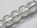 TOKO-BEADS | TOKO-BEADS |CG918-01P シルバーフォイルビーズ（40個パック） 11mm | TOKO-BEADS |CG918-01P Silver foil bead (40pcs) 11mm Asian bead & African bead  Handmade,Lampeork,bead,asia,india,ethnic,parts,accessory,beads とんぼ玉,ビーズ,トンボ玉,アジア,インド,エスニック,手作り,パーツ,アクセサリー