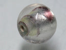 TOKO-BEADS | TOKO-BEADS |CG918-03S シルバーフォイルビーズ 11mm | TOKO-BEADS |CG918-03S Silver foil bead 11mm Asian bead & African bead  Handmade,Lampeork,bead,asia,india,ethnic,parts,accessory,beads とんぼ玉,ビーズ,トンボ玉,アジア,インド,エスニック,手作り,パーツ,アクセサリー