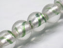 TOKO-BEADS | TOKO-BEADS |CG918-08P シルバーフォイルビーズ（40個パック） 11mm | TOKO-BEADS |CG918-08P Silver foil bead (40pcs) 11mm Asian bead & African bead  Handmade,Lampeork,bead,asia,india,ethnic,parts,accessory,beads とんぼ玉,ビーズ,トンボ玉,アジア,インド,エスニック,手作り,パーツ,アクセサリー