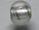 TOKO-BEADS | TOKO-BEADS |CG918-08S シルバーフォイルビーズ 11mm | TOKO-BEADS |CG918-08S Silver foil bead 11mm Asian bead & African bead  Handmade,Lampeork,bead,asia,india,ethnic,parts,accessory,beads とんぼ玉,ビーズ,トンボ玉,アジア,インド,エスニック,手作り,パーツ,アクセサリー