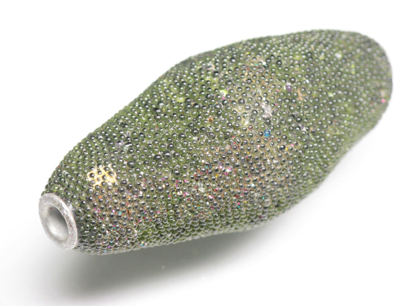 TOKO-BEADS CL301-09 Indian Ladakh bead 24mm CL301-09 ラダックビーズ 24mm Asian bead & African bead  Handmade,Lampeork,bead,asia,india,ethnic,parts,accessory,beads とんぼ玉,ビーズ,トンボ玉,アジア,インド,エスニック,手作り,パーツ,アクセサリー