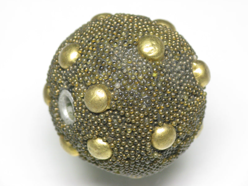 TOKO-BEADS CL304-05 Indian Ladakh bead 28mm CL304-05 ラダックビーズ 28mm Asian bead & African bead  Handmade,Lampeork,bead,asia,india,ethnic,parts,accessory,beads とんぼ玉,ビーズ,トンボ玉,アジア,インド,エスニック,手作り,パーツ,アクセサリー