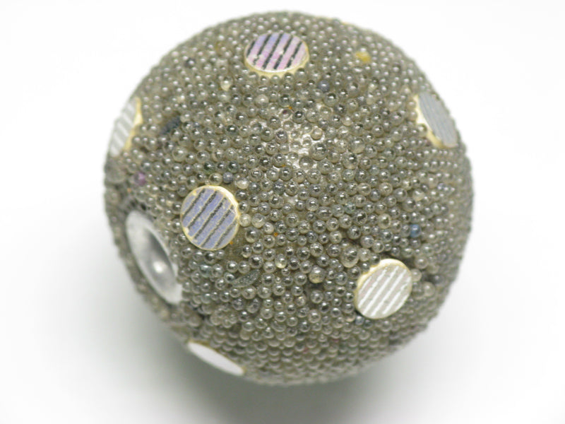 TOKO-BEADS CL304-06 Indian Ladakh bead 28mm CL304-06 ラダックビーズ 28mm Asian bead & African bead  Handmade,Lampeork,bead,asia,india,ethnic,parts,accessory,beads とんぼ玉,ビーズ,トンボ玉,アジア,インド,エスニック,手作り,パーツ,アクセサリー