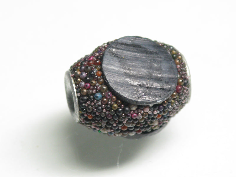 TOKO-BEADS CL305-02 Indian Ladakh bead 13mm CL305-02 ラダックビーズ 13mm Asian bead & African bead  Handmade,Lampeork,bead,asia,india,ethnic,parts,accessory,beads とんぼ玉,ビーズ,トンボ玉,アジア,インド,エスニック,手作り,パーツ,アクセサリー