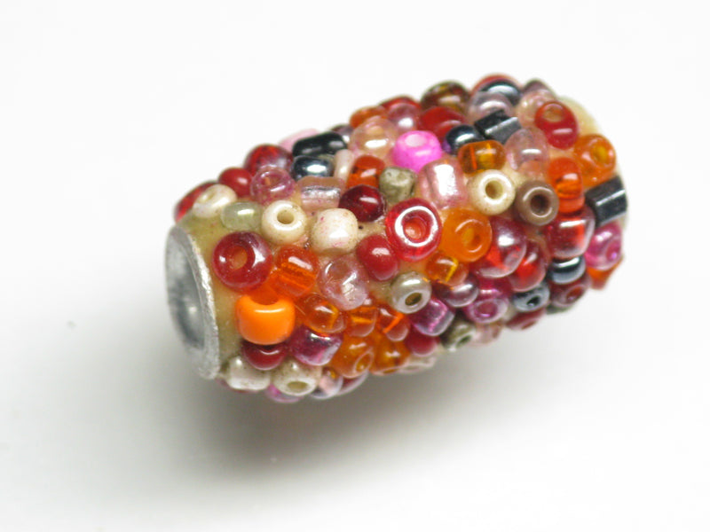 TOKO-BEADS CL305-30 Indian Ladakh bead 13~14mm CL305-30 ラダックビーズ 13~14mm Asian bead & African bead  Handmade,Lampeork,bead,asia,india,ethnic,parts,accessory,beads とんぼ玉,ビーズ,トンボ玉,アジア,インド,エスニック,手作り,パーツ,アクセサリー