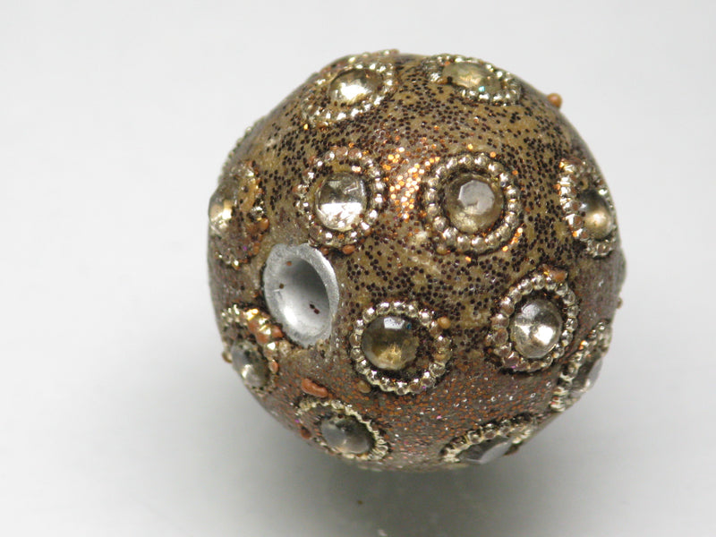 TOKO-BEADS CL306-21 Indian Ladakh bead 20mm CL306-21 ラダックビーズ 20mm Asian bead & African bead  Handmade,Lampeork,bead,asia,india,ethnic,parts,accessory,beads とんぼ玉,ビーズ,トンボ玉,アジア,インド,エスニック,手作り,パーツ,アクセサリー
