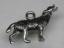 TOKO-BEADS CM188-03 Metal Charm 25mm CM188-03 メタルチャーム（オオカミ） 25mm Asian bead & African bead  Handmade,Lampeork,bead,asia,india,ethnic,parts,accessory,beads とんぼ玉,ビーズ,トンボ玉,アジア,インド,エスニック,手作り,パーツ,アクセサリー