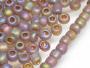 TOKO-BEADS CPL089 Glass Seed bead 10g (L) 3~4mm CPL089 丸型ガラスシードビーズ 10g（L） 3~4mm Asian bead & African bead  Handmade,Lampeork,bead,asia,india,ethnic,parts,accessory,beads とんぼ玉,ビーズ,トンボ玉,アジア,インド,エスニック,手作り,パーツ,アクセサリー