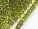 TOKO-BEADS CPL104 Glass Seed bead 10g (L) 3~4mm CPL104 丸型ガラスシードビーズ 10g（L） 3~4mm Asian bead & African bead  Handmade,Lampeork,bead,asia,india,ethnic,parts,accessory,beads とんぼ玉,ビーズ,トンボ玉,アジア,インド,エスニック,手作り,パーツ,アクセサリー