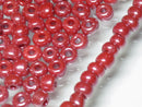 TOKO-BEADS CPL162 Glass Seed bead 10g (L) 3~4mm CPL162 丸型ガラスシードビーズ 10g（L） 3~4mm Asian bead & African bead  Handmade,Lampeork,bead,asia,india,ethnic,parts,accessory,beads とんぼ玉,ビーズ,トンボ玉,アジア,インド,エスニック,手作り,パーツ,アクセサリー