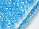 TOKO-BEADS CPL168 Glass Seed bead 10g (L) 3~4mm CPL168 丸型ガラスシードビーズ 10g（L） 3~4mm Asian bead & African bead  Handmade,Lampeork,bead,asia,india,ethnic,parts,accessory,beads とんぼ玉,ビーズ,トンボ玉,アジア,インド,エスニック,手作り,パーツ,アクセサリー