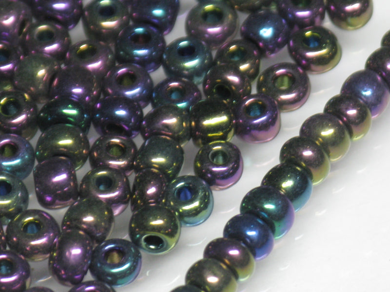 | TOKO-BEADS |CPL216 丸型ガラスシードビーズ（L） 3~4mmとんぼ玉,ビーズ,トンボ玉,アジア,インド,エスニック,手作り,パーツ,アクセサリー