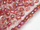 TOKO-BEADS CPL255 Glass Seed bead 10g (L) 3~4mm CPL255 丸型ガラスシードビーズ 10g（L） 3~4mm Asian bead & African bead  Handmade,Lampeork,bead,asia,india,ethnic,parts,accessory,beads とんぼ玉,ビーズ,トンボ玉,アジア,インド,エスニック,手作り,パーツ,アクセサリー