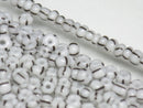 TOKO-BEADS CPM994 Striped Glass Seed bead 10g (M) 2~3mm CPM994 ストライプガラスシードビーズ 10g (M)  2~3mm Asian bead & African bead  Handmade,Lampeork,bead,asia,india,ethnic,parts,accessory,beads とんぼ玉,ビーズ,トンボ玉,アジア,インド,エスニック,手作り,パーツ,アクセサリー