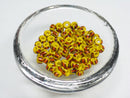 TOKO-BEADS CPM998 Striped Glass Seed bead 10g (M) 2~3mm CPM998 ストライプガラスシードビーズ 10g (M)  2~3mm Asian bead & African bead  Handmade,Lampeork,bead,asia,india,ethnic,parts,accessory,beads とんぼ玉,ビーズ,トンボ玉,アジア,インド,エスニック,手作り,パーツ,アクセサリー