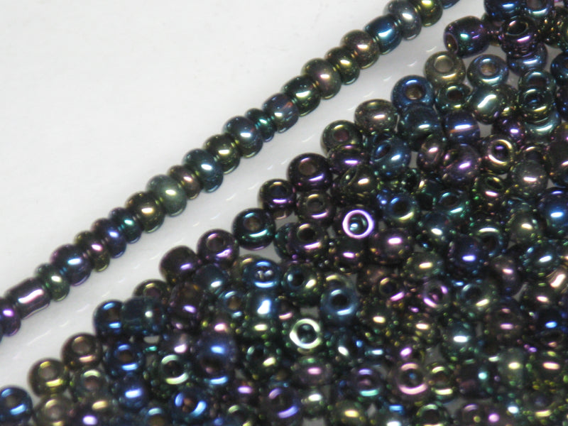 | TOKO-BEADS |CPS075 丸型ガラスシードビーズ 10g（S） 1~2mmとんぼ玉,ビーズ,トンボ玉,アジア,インド,エスニック,手作り,パーツ,アクセサリー