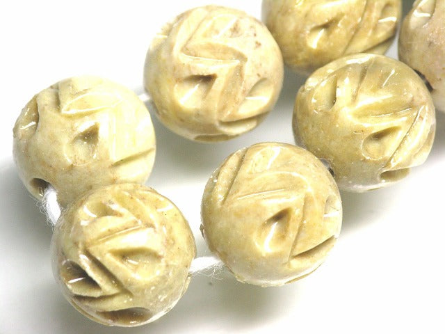TOKO-BEADS CZ001-01N Soap stone bead (strand) 14mm CZ001-01N ソープストーンビーズ（連） 14mm Asian bead & African bead  Handmade,Lampeork,bead,asia,india,ethnic,parts,accessory,beads とんぼ玉,ビーズ,トンボ玉,アジア,インド,エスニック,手作り,パーツ,アクセサリー