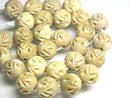 TOKO-BEADS CZ001-01N Soap stone bead (strand) 14mm CZ001-01N ソープストーンビーズ（連） 14mm Asian bead & African bead  Handmade,Lampeork,bead,asia,india,ethnic,parts,accessory,beads とんぼ玉,ビーズ,トンボ玉,アジア,インド,エスニック,手作り,パーツ,アクセサリー