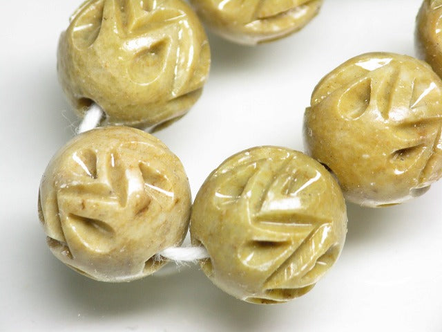 TOKO-BEADS CZ001-02N Soap stone bead (strand) 14mm CZ001-02N ソープストーンビーズ（連） 14mm Asian bead & African bead  Handmade,Lampeork,bead,asia,india,ethnic,parts,accessory,beads とんぼ玉,ビーズ,トンボ玉,アジア,インド,エスニック,手作り,パーツ,アクセサリー
