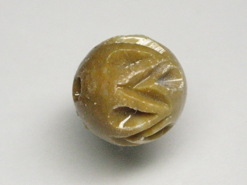 TOKO-BEADS CZ001-03S Soap stone bead 14mm CZ001-03S ソープストーンビーズ 14mm Asian bead & African bead  Handmade,Lampeork,bead,asia,india,ethnic,parts,accessory,beads とんぼ玉,ビーズ,トンボ玉,アジア,インド,エスニック,手作り,パーツ,アクセサリー