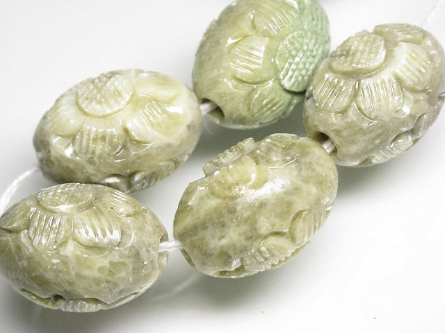 TOKO-BEADS CZ008-51N Soap stone bead (strand) 17~17.5mm CZ008-51N ソープストーンビーズ（連） 17~17.5mm Asian bead & African bead  Handmade,Lampeork,bead,asia,india,ethnic,parts,accessory,beads とんぼ玉,ビーズ,トンボ玉,アジア,インド,エスニック,手作り,パーツ,アクセサリー