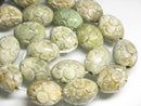 TOKO-BEADS CZ008-58N Soap stone bead (strand) 17~17.5mm CZ008-58N ソープストーンビーズ（連） 17~17.5mm Asian bead & African bead  Handmade,Lampeork,bead,asia,india,ethnic,parts,accessory,beads とんぼ玉,ビーズ,トンボ玉,アジア,インド,エスニック,手作り,パーツ,アクセサリー