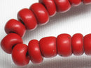 TOKO-BEADS DG010-01N Afgan Antique bead (strand) 6mm DG010-01N アフガンアンティークビーズ（連） 6mm Asian bead & African bead  Handmade,Lampeork,bead,asia,india,ethnic,parts,accessory,beads とんぼ玉,ビーズ,トンボ玉,アジア,インド,エスニック,手作り,パーツ,アクセサリー