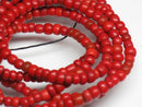 TOKO-BEADS DG010-02N Afgan Antique bead (strand) 4~5.5mm DG010-02N アフガンアンティークビーズ（連） 4~5.5mm Asian bead & African bead  Handmade,Lampeork,bead,asia,india,ethnic,parts,accessory,beads とんぼ玉,ビーズ,トンボ玉,アジア,インド,エスニック,手作り,パーツ,アクセサリー