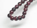 TOKO-BEADS DZ016-06N Garnet bead (strand) 3.5mm DZ016-06N ガーネットビーズ（連） 3.5mm Asian bead & African bead  Handmade,Lampeork,bead,asia,india,ethnic,parts,accessory,beads とんぼ玉,ビーズ,トンボ玉,アジア,インド,エスニック,手作り,パーツ,アクセサリー