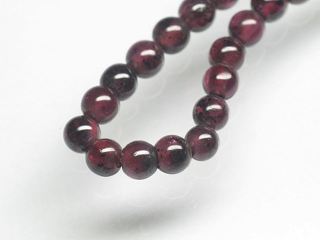 TOKO-BEADS DZ016N-06 Garnet bead (strand) 3.5mm DZ016N-06 ガーネットビーズ（連） 3.5mm Asian bead & African bead  Handmade,Lampeork,bead,asia,india,ethnic,parts,accessory,beads とんぼ玉,ビーズ,トンボ玉,アジア,インド,エスニック,手作り,パーツ,アクセサリー