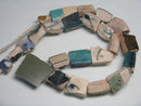 TOKO-BEADS | TOKO-BEADS |DZ019-01N 古陶片ビーズ（連） 10~22mm | TOKO-BEADS |DZ019-01N Old Pottery bead (strand) 10~22mm Asian bead & African bead  Handmade,Lampeork,bead,asia,india,ethnic,parts,accessory,beads とんぼ玉,ビーズ,トンボ玉,アジア,インド,エスニック,手作り,パーツ,アクセサリー