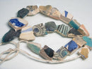 TOKO-BEADS | TOKO-BEADS |DZ019-11N 古陶片ビーズ（連） 13~26mm | TOKO-BEADS |DZ019-11N Old Pottery bead (strand) 13~26mm Asian bead & African bead  Handmade,Lampeork,bead,asia,india,ethnic,parts,accessory,beads とんぼ玉,ビーズ,トンボ玉,アジア,インド,エスニック,手作り,パーツ,アクセサリー