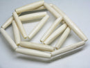TOKO-BEADS EB001-04N Bone bead (strand) 7mm EB001-04N ボーンビーズ（連） 7mm Asian bead & African bead  Handmade,Lampeork,bead,asia,india,ethnic,parts,accessory,beads とんぼ玉,ビーズ,トンボ玉,アジア,インド,エスニック,手作り,パーツ,アクセサリー