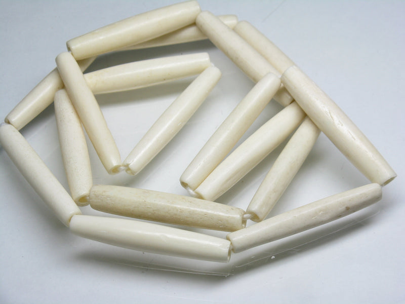 TOKO-BEADS EB001-04N Bone bead (strand) 7mm EB001-04N ボーンビーズ（連） 7mm Asian bead & African bead  Handmade,Lampeork,bead,asia,india,ethnic,parts,accessory,beads とんぼ玉,ビーズ,トンボ玉,アジア,インド,エスニック,手作り,パーツ,アクセサリー